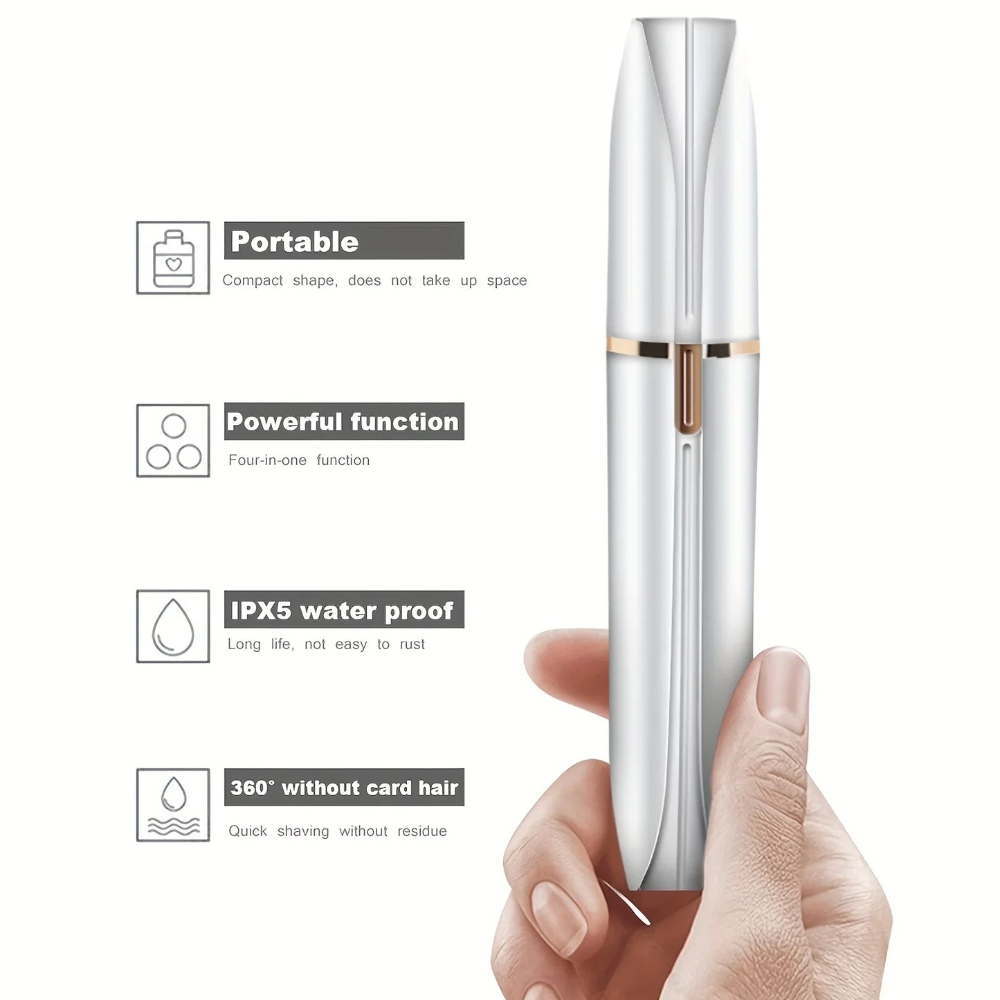 Depilador Facial e de Sobrancelhas Feminino ✨💖